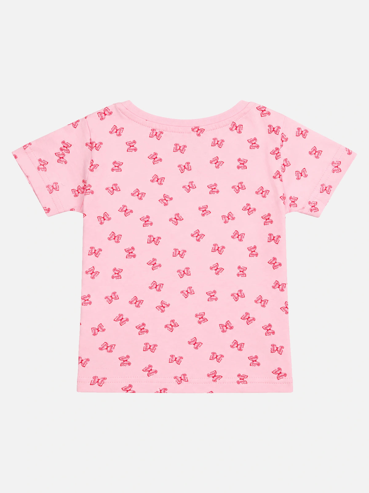 Baby Girls Antiviral 100% Cotton T-Shirt for Comfortable Regular Use and Everyday Casual Wear Essentials