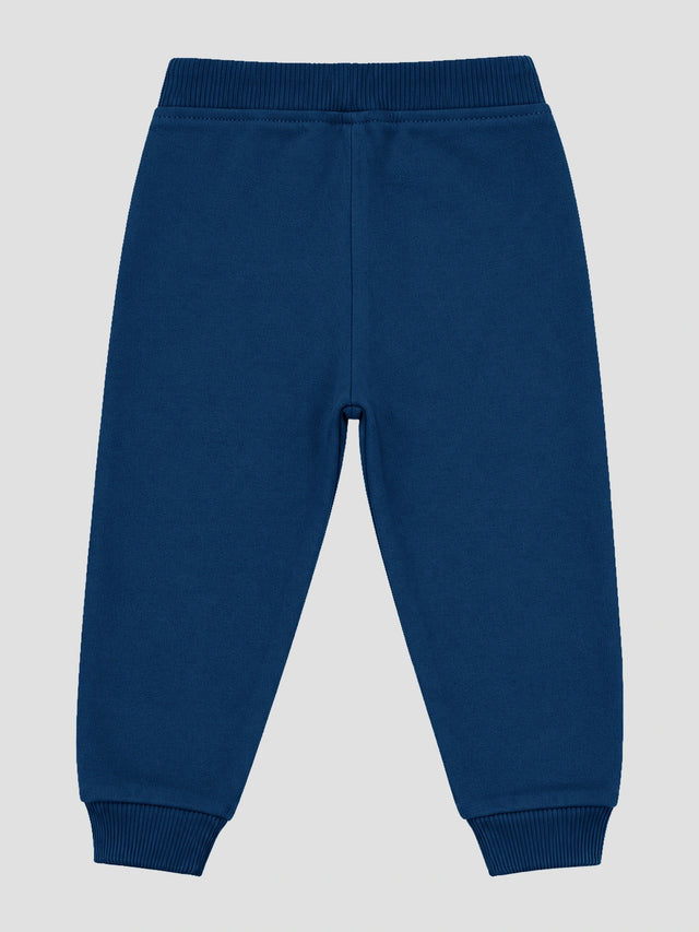 Baby Boys Cotton Regular Fit Track Pant Casual Bottom Wear for Easy Movement, Playtime Comfort and Daily Use - Pack of 1