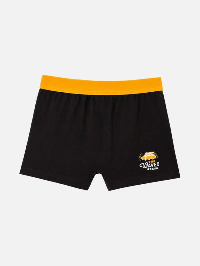 Boys Cotton Trunk with Top Elastic for Everyday Innerwear Comfort and Regular Wardrobe Use - Pack of 3