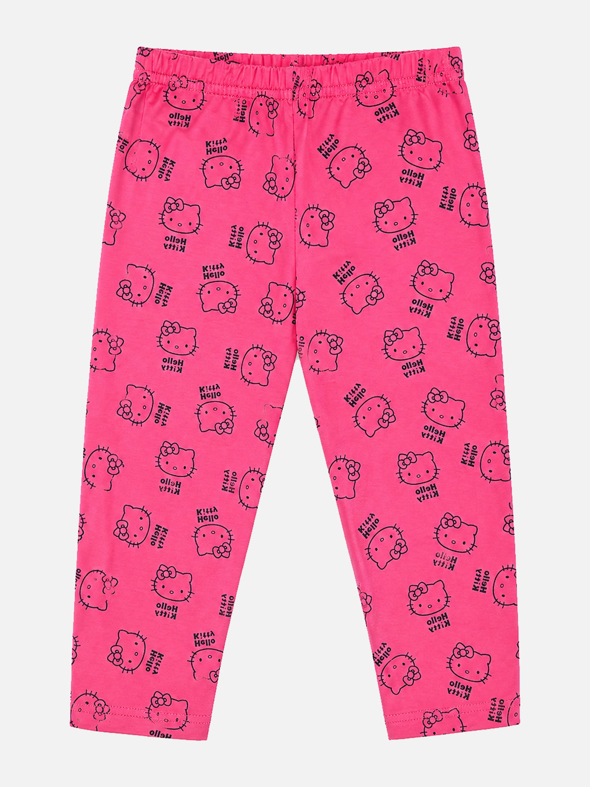 Baby Girls Printed Track Pant with Character Artwork for Casual Wear, Playtime Comfort and Easy Movement - Pack of 1