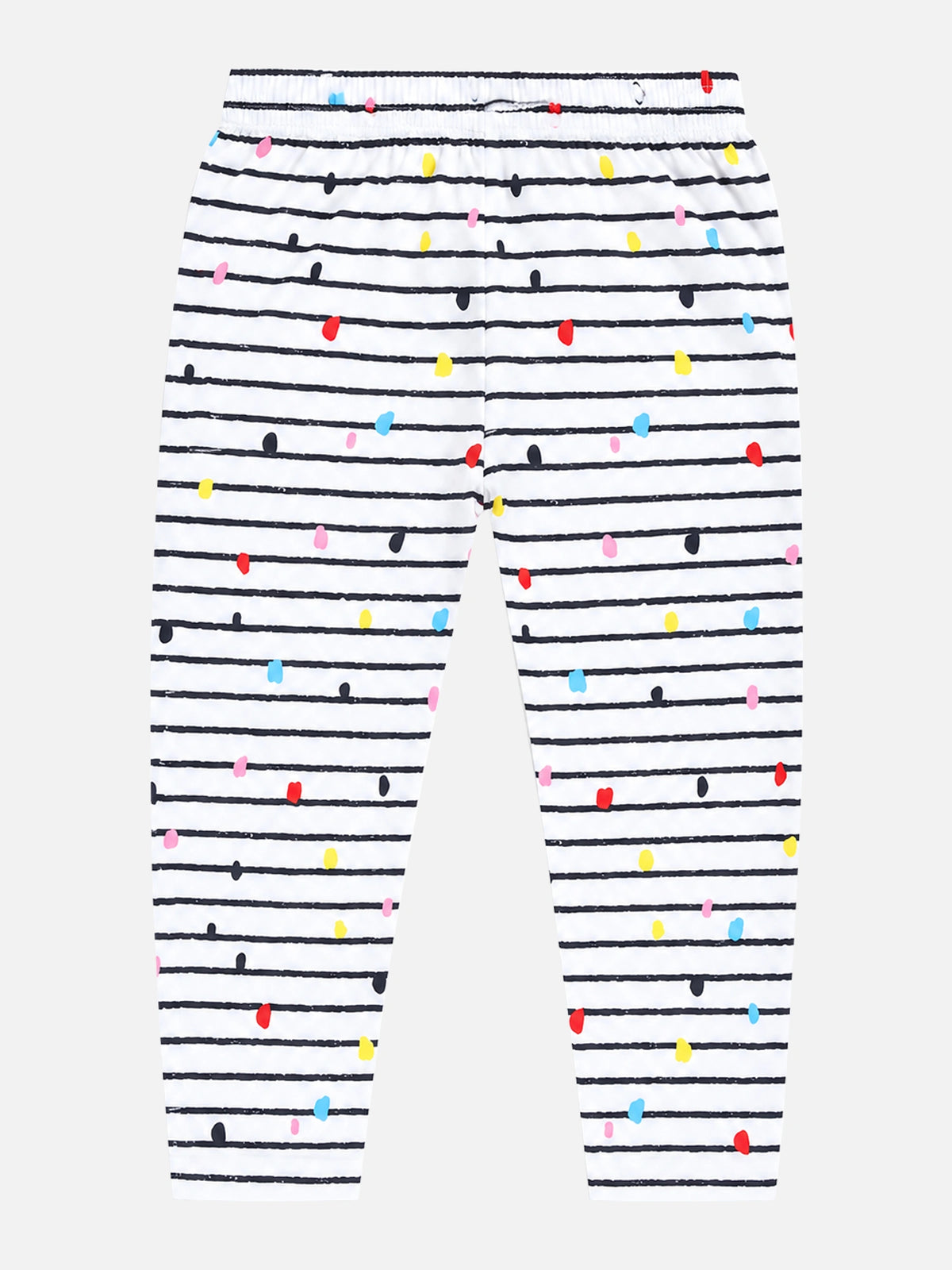 Girls 100% Cotton Printed Track Pant with Side Pockets and Regular Fit Jogger Styling for Comfortable Kids Activewear