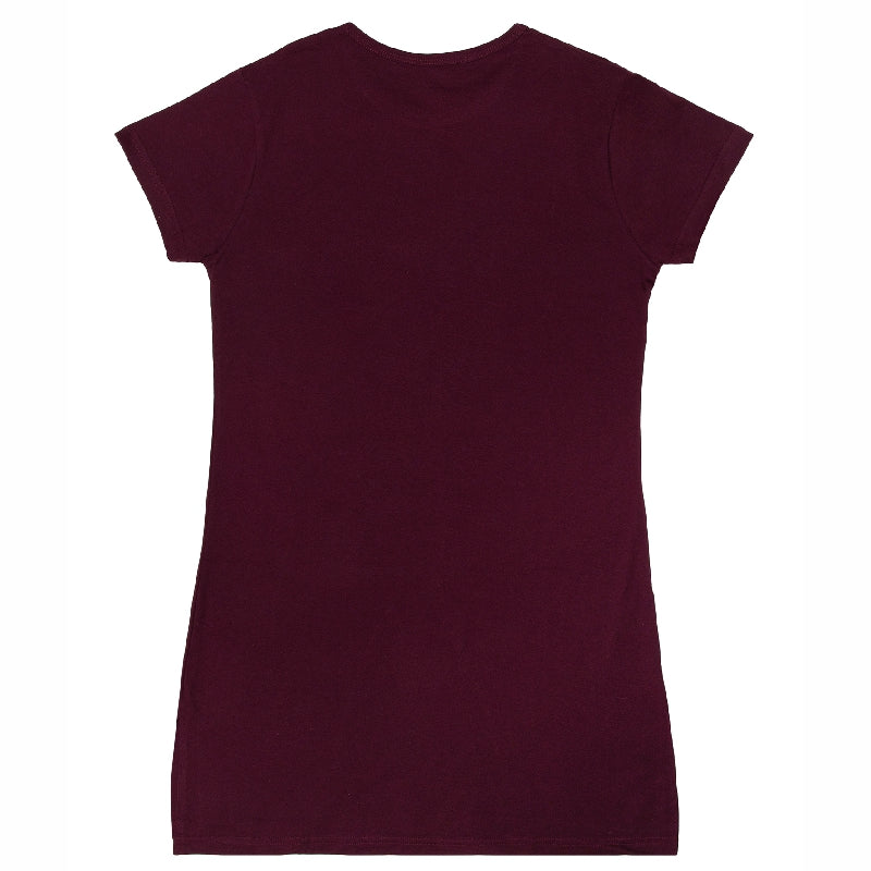 Women Cotton Printed Long T-Shirt with Round Neck, Half Sleeves and Regular Fit for Casual Wear Comfort