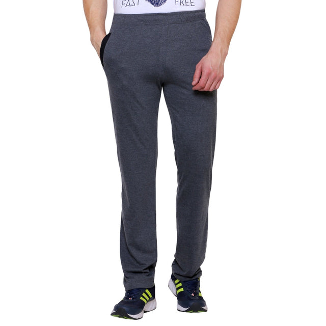 Men Cotton Track Pant with Side Pockets for Comfortable Lounge Wear, Casual Wear and Easy Everyday Movement - Pack of 1
