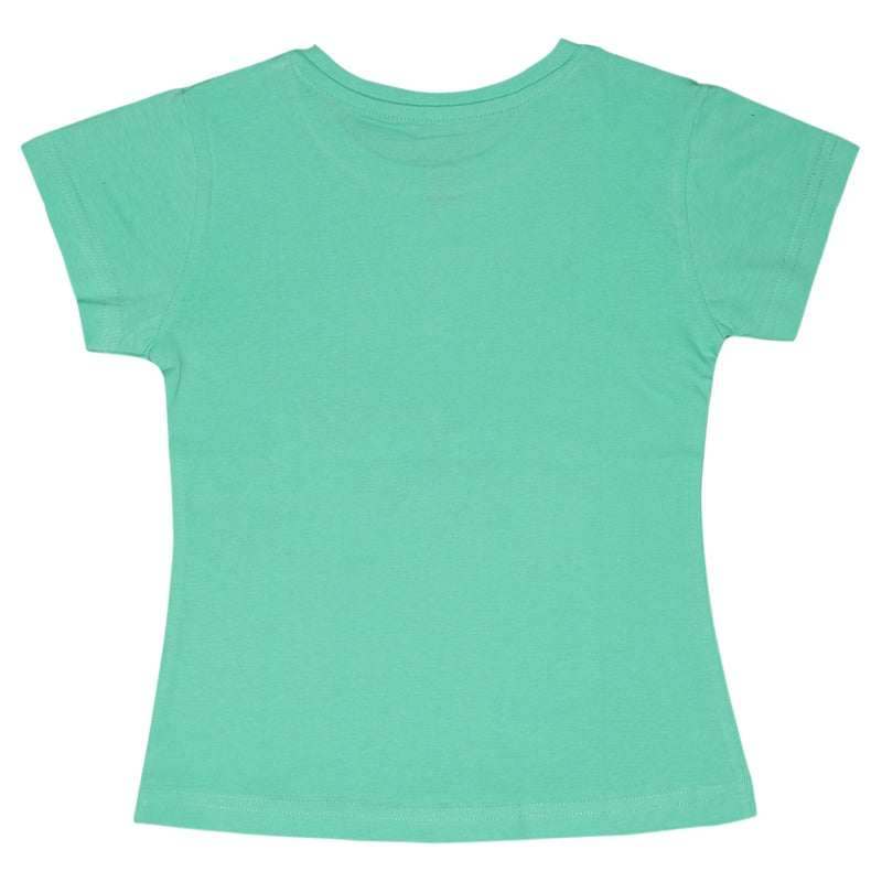 Dyca Girls Round Neck Half Sleeves Tshirt