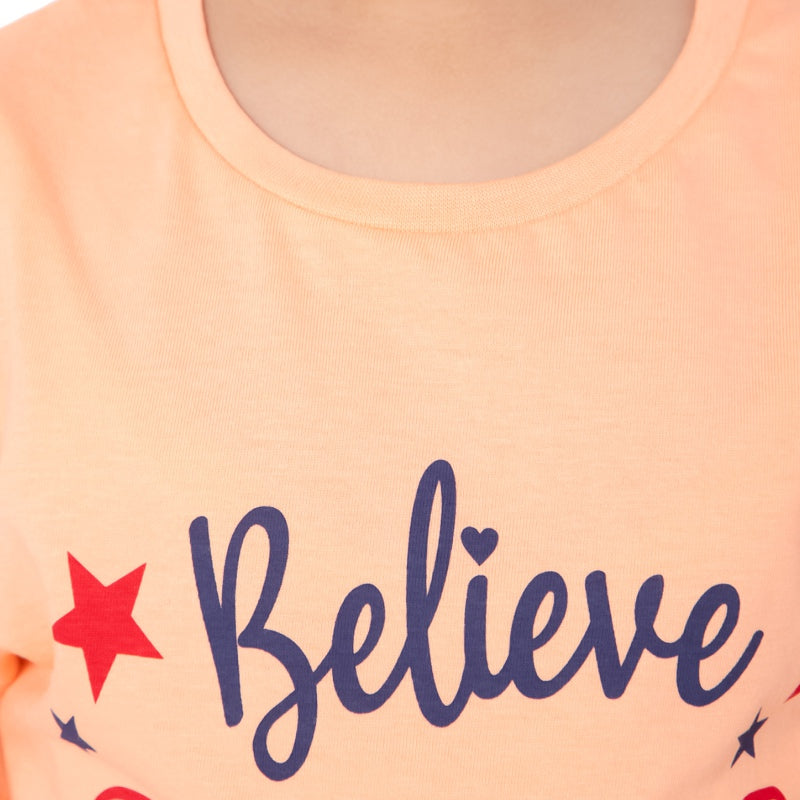 Bodycare Girls Tshirt Round Neck Full Sleeves Pack Of 1