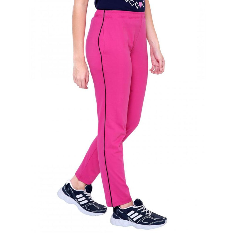 DYCA Women Cotton Track Pant Solid