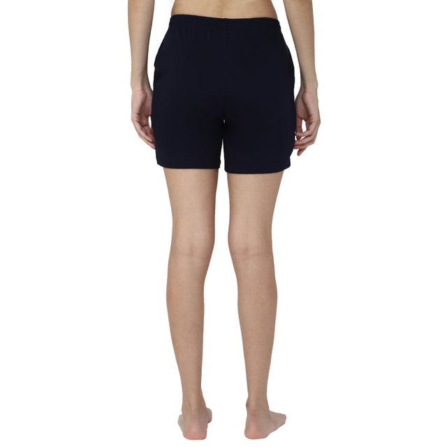 Women 100% Cotton Shorts Side Pockets - Bodycare