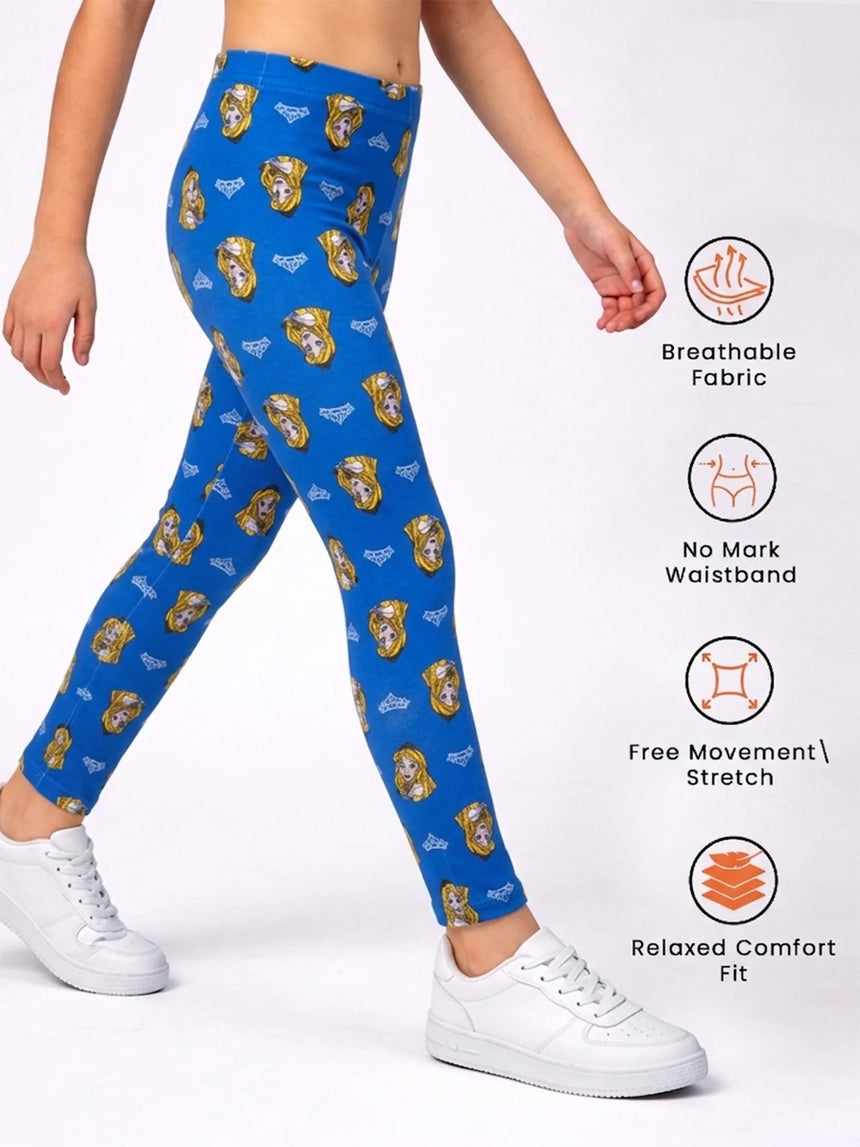 Girls 100% Cotton Leggings