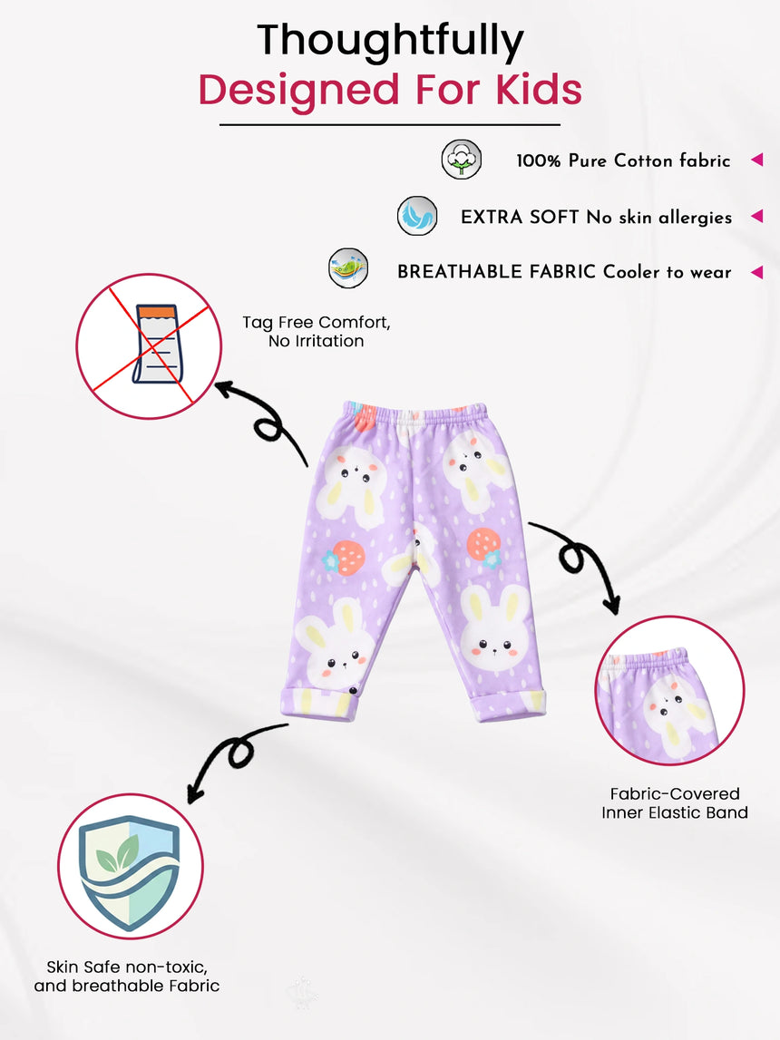 Baby Girls Pyjama Inner Elastic