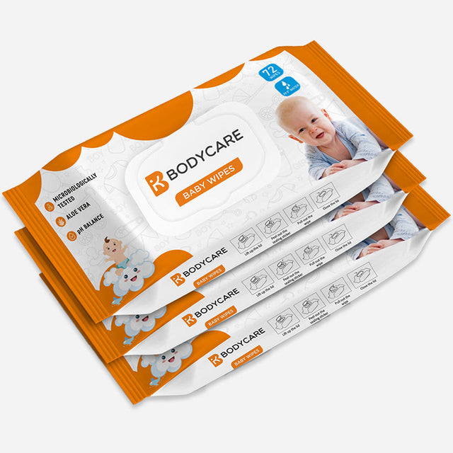 Unisex Wet Wipes Pack of 3 - Bodycare