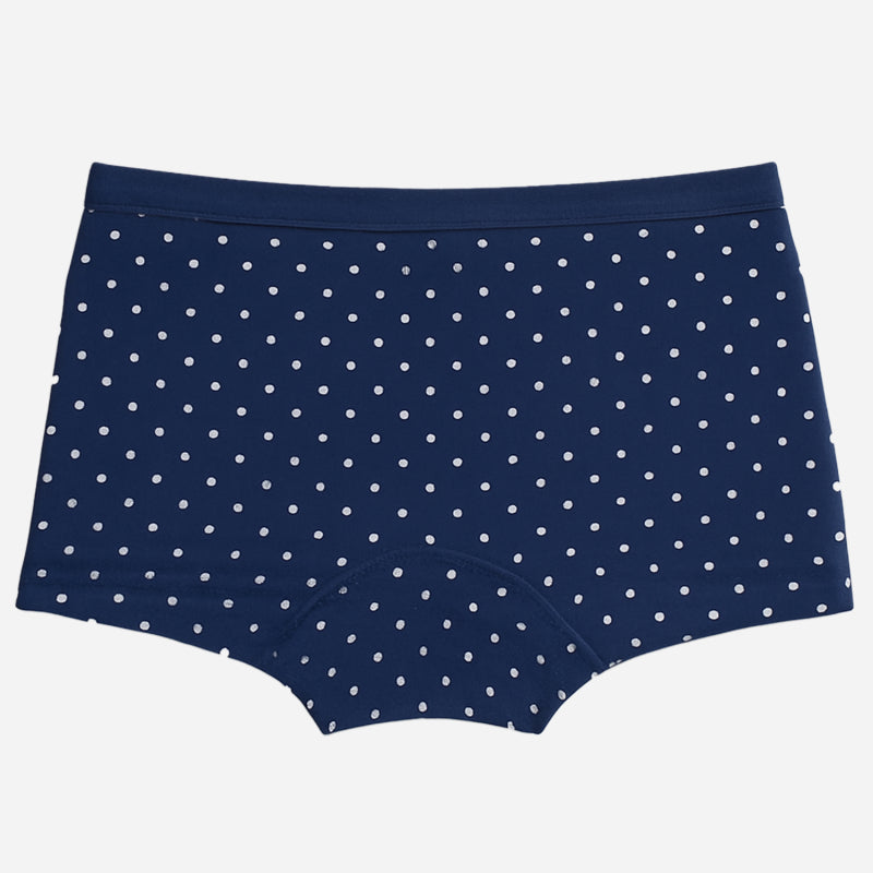 Girls 100% Cotton Boyshorts Inner Elastic Stretch Pack of 2 - Bodycare