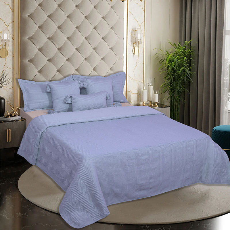 King Size Cotton Jersey Bedcover Camel Beige - Bodycare