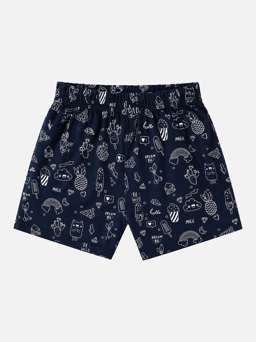 Girls Shorts Pack of 2