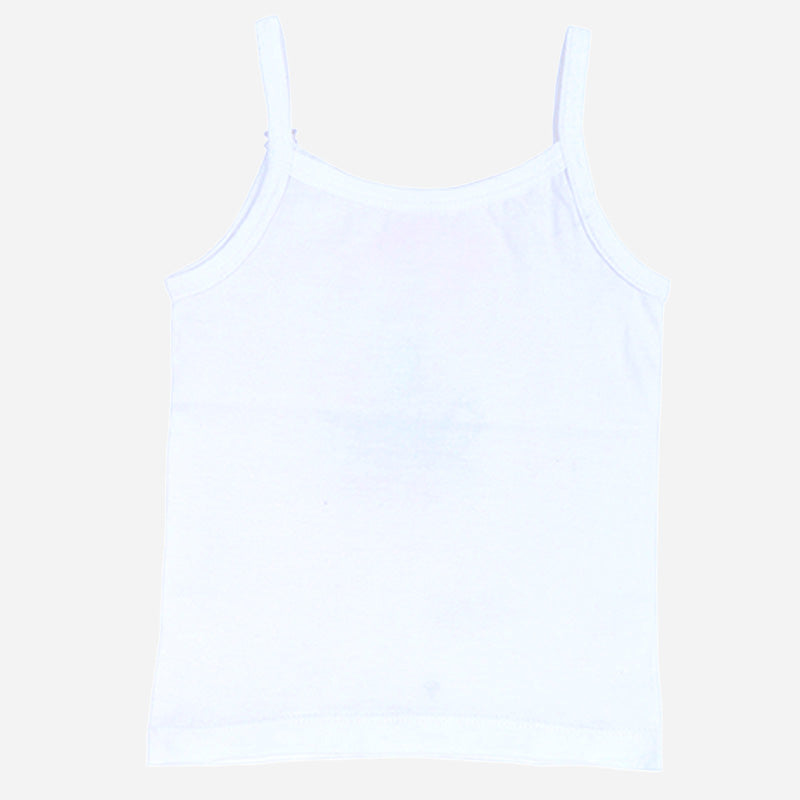 Girls Vest Dori Neck Sleeveless Pack of 4 - Bodycare