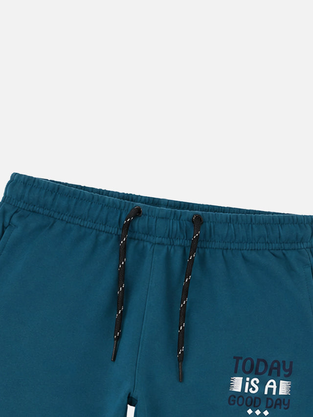 Boys French Terry Cotton Track Pant with Regular Fit Jogger Style for Casual Wear and Comfortable Active Movement