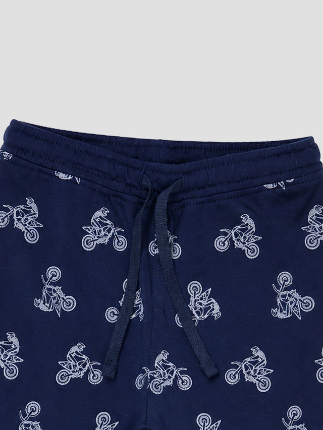 Baby Boys Printed Track Pant with Easy Movement Comfort for Casual Wear, Playtime and Everyday Lounge Use - Pack of 1