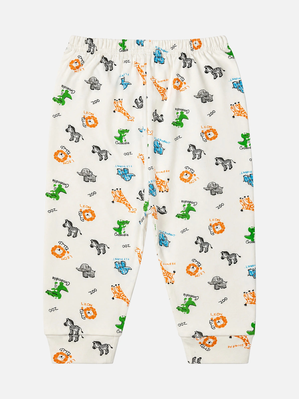 Unisex Baby Cotton Printed Top and Pyjama Set with Soft Comfort, Coordinated Nightwear Style and Everyday Ease