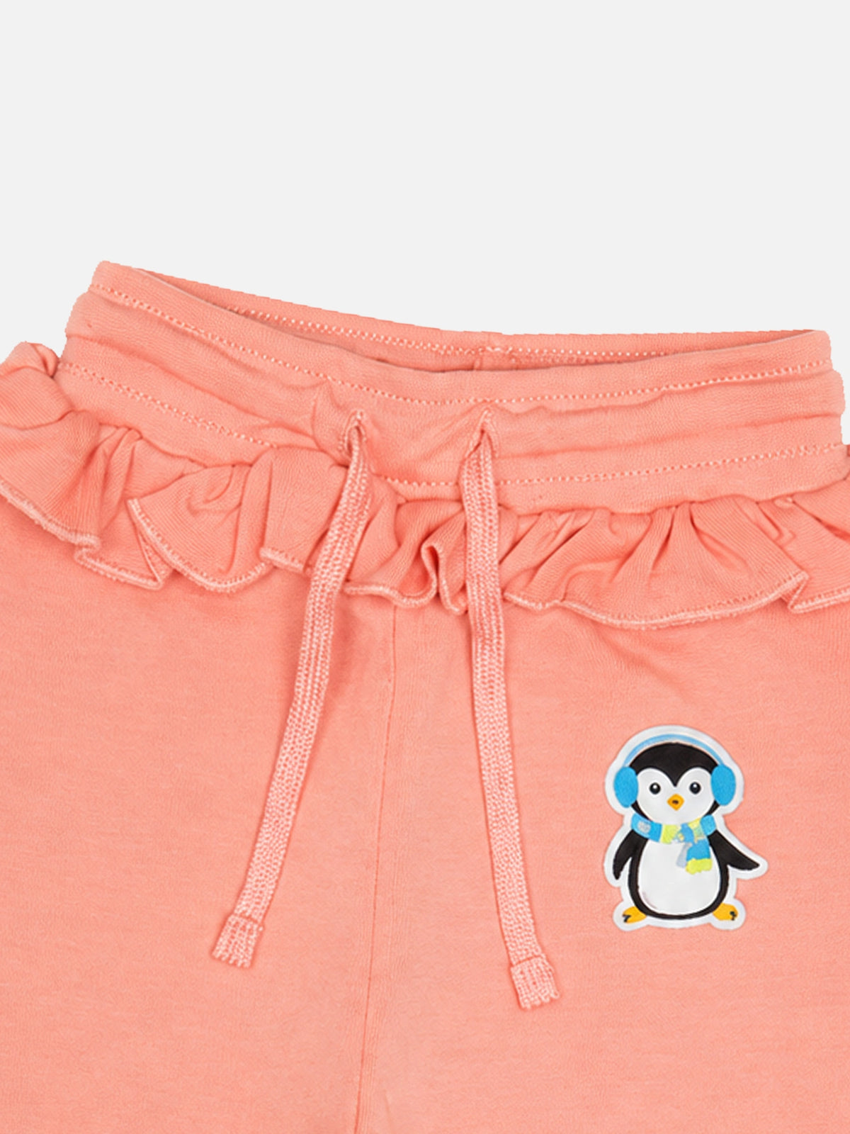 Baby Girls Cotton Printed Track Pant Joggers with Regular Fit for Casual Wear, Lounge Comfort and Easy Movement - Pack of 1