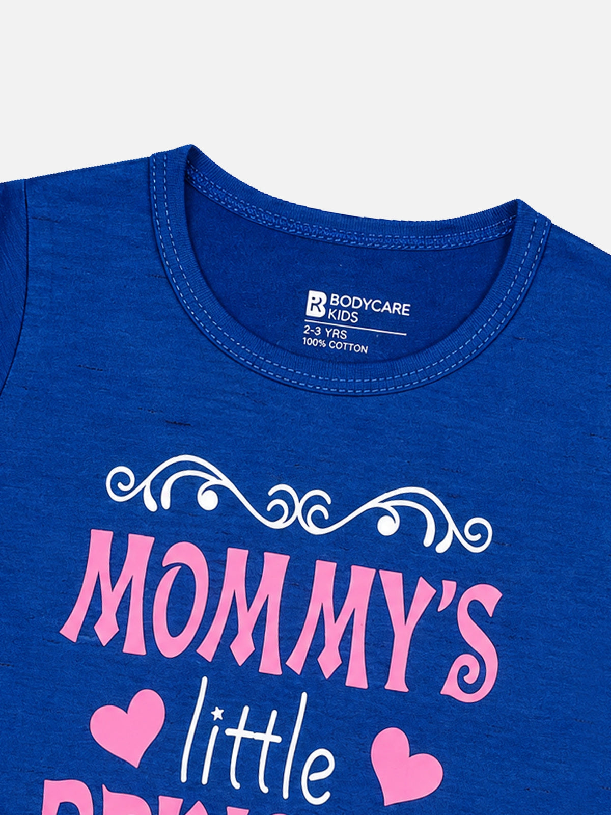 Baby Girls Round Neck Half Sleeve T-Shirt for Casual Dressing, Easy Movement and Regular Wardrobe Use - Pack of 1
