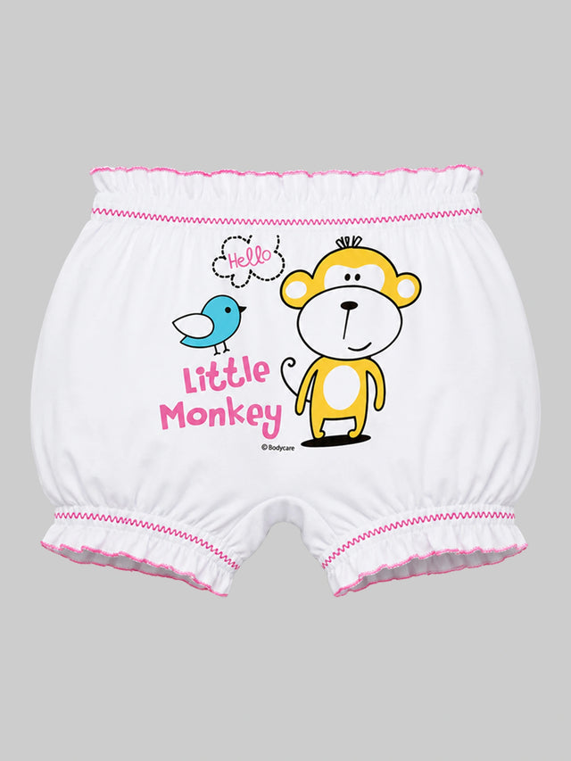 Unisex 100% Cotton Bloomer Innerwear with Comfortable Fit for Everyday Coverage and Wardrobe Essentials - Pack of 3