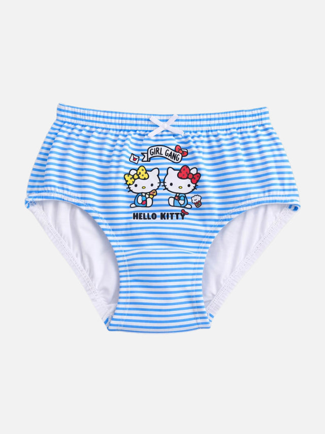 Girls Hello Kitty Panty Cotton with Inner Elastic for Everyday Comfort and Kids Essential - Pack of 5