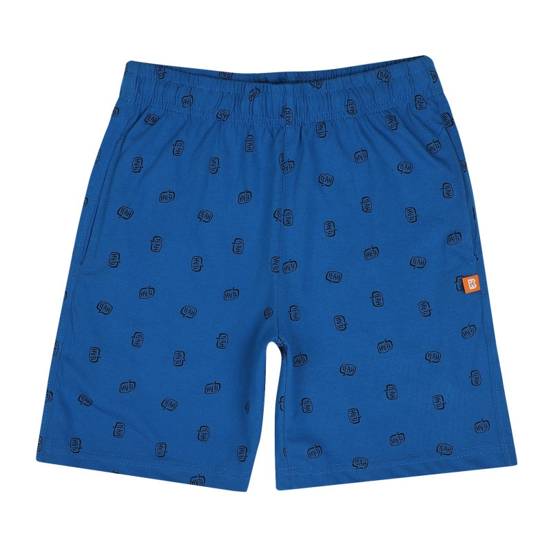 Proteens Boys Cotton Allover Print Shorts
