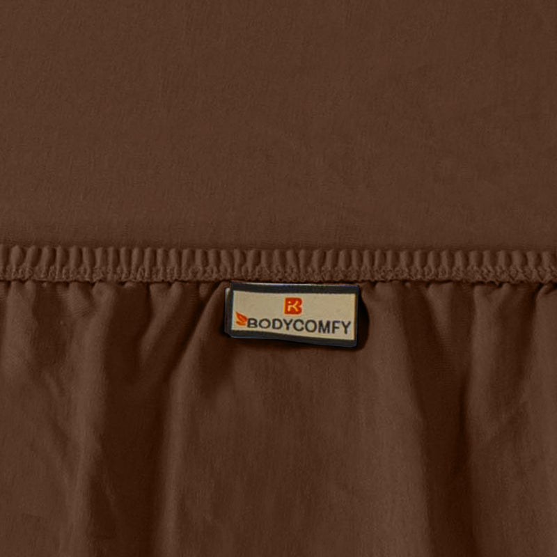 King Size Cotton Fitted Bedsheet Midnight Blue - Bodycare
