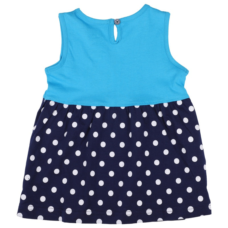 Bodycare Minnie & Friends Girls Cotton Frock Round Neck Sleeveless