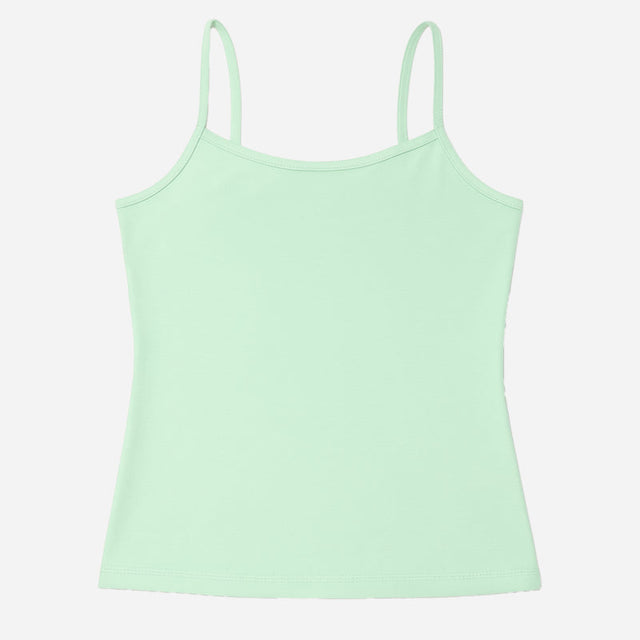 Girls 100% Cotton Vest Sleeveless Stretch Pack of 2 - Bodycare