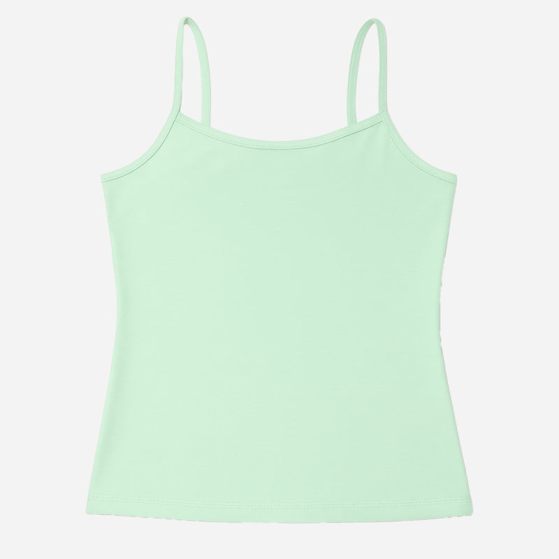 Girls 100% Cotton Vest Sleeveless Stretch Pack of 2 - Bodycare