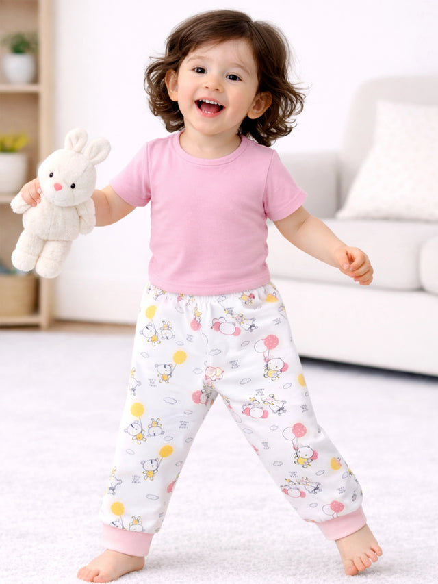 Unisex Full Length Pyjama with Inner Elastic for Sleepwear Comfort and Everyday Nightwear Use - Pack of 5