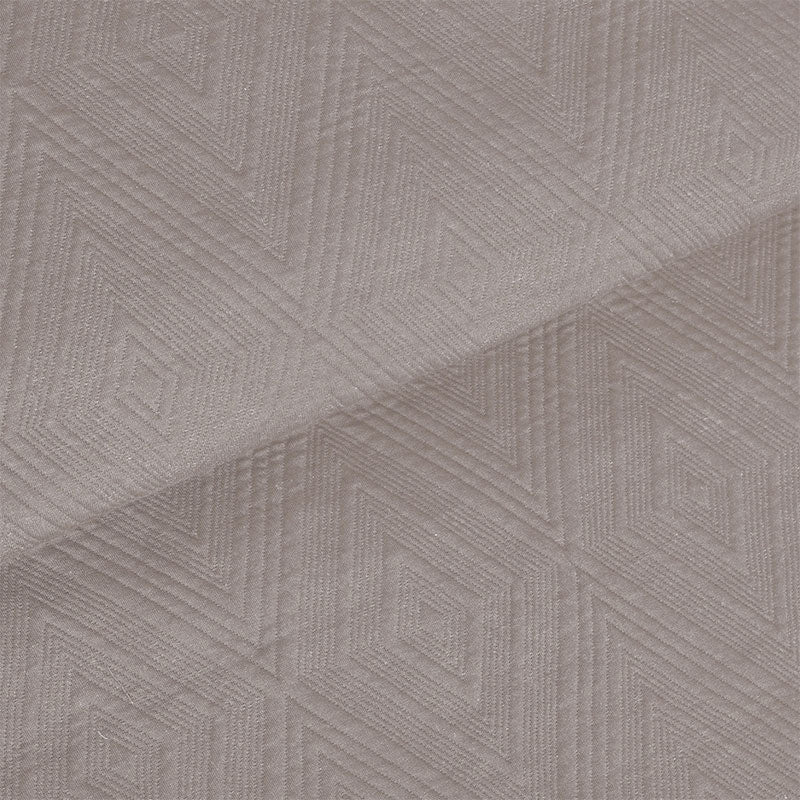 BodyComfy 100% Cotton Hosiery King-Size Fitted Bedcover – Heritage Diamond Pattern