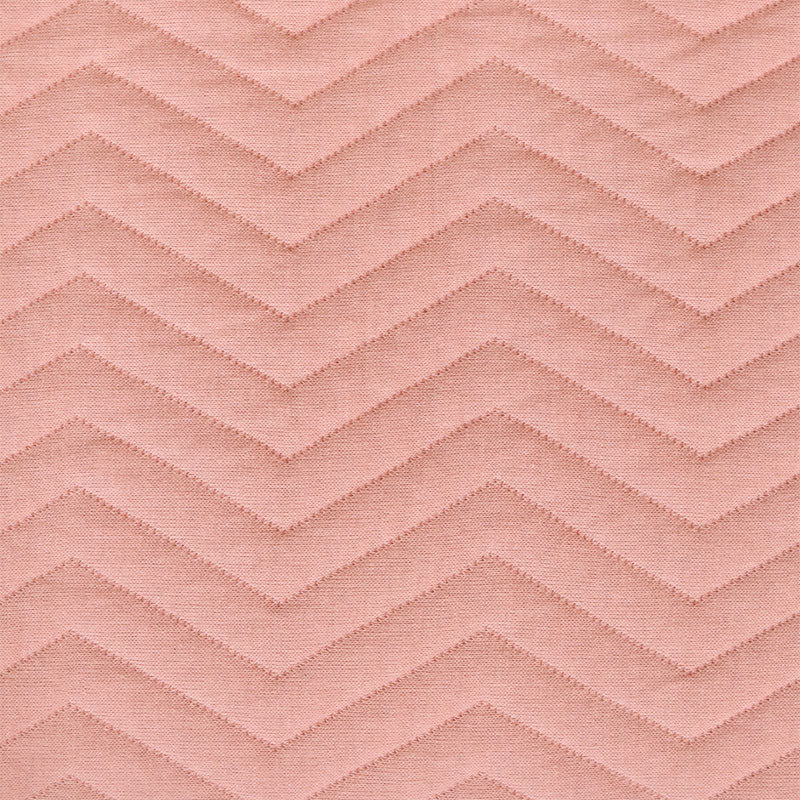 BodyComfy 100% Cotton Hosiery King-Size Fitted Bedcover – Chevron Pattern