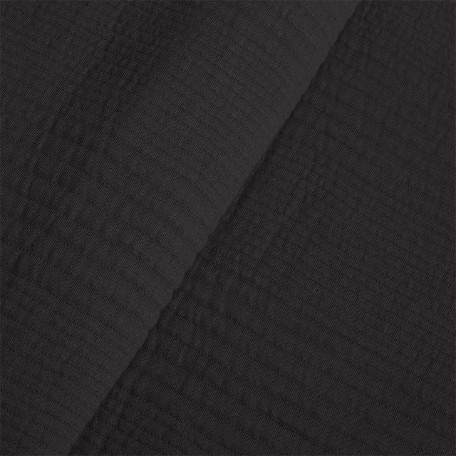 King Size Jersey Bedcover Grey Block Texture - Bodycare