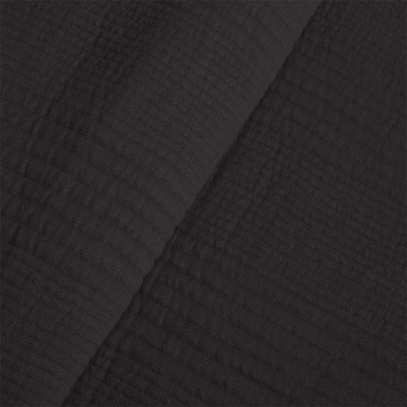 BodyComfy 100% Cotton Hosiery King-Size Fitted Bedcover – Checkered Block Texture