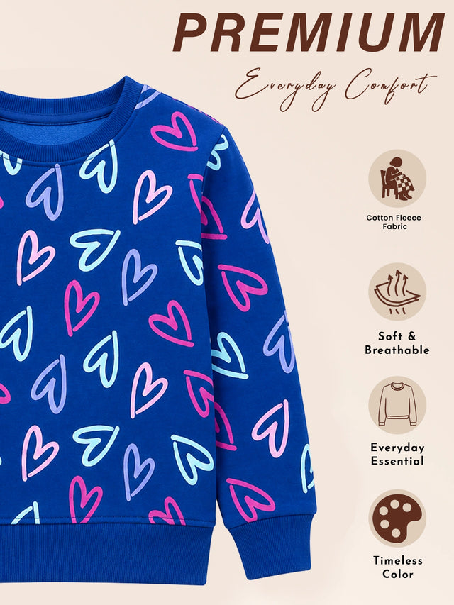 Girls Sweatshirt for Casual Wear, Warm Layering, Everyday Comfort and Practical Wardrobe Essentials for Daily Use