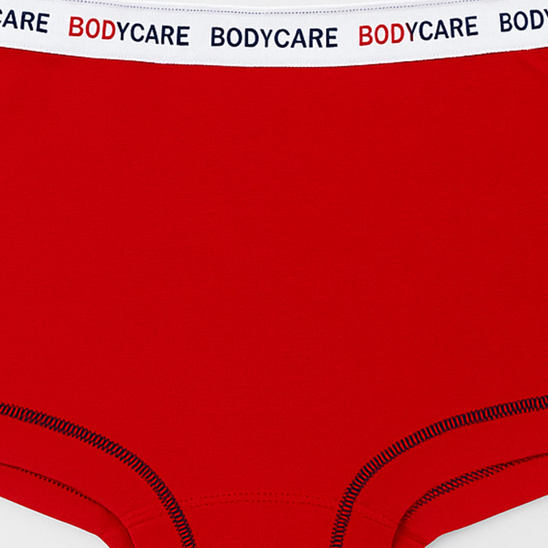 BODYCARE Girl's Premium Cotton Boyshorts Pack of 4 (Color & Print May Vary)