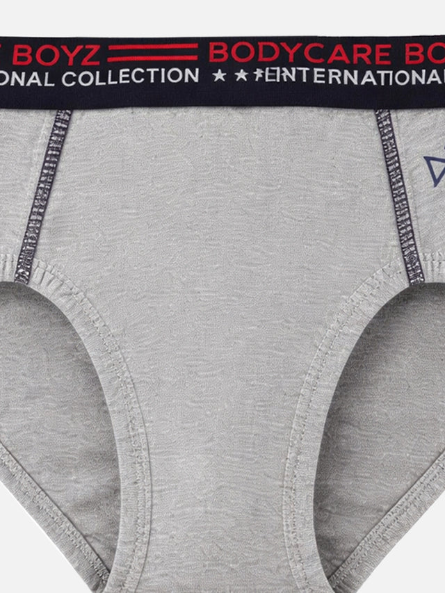 Boys Brief Top Elastic Pack of 2