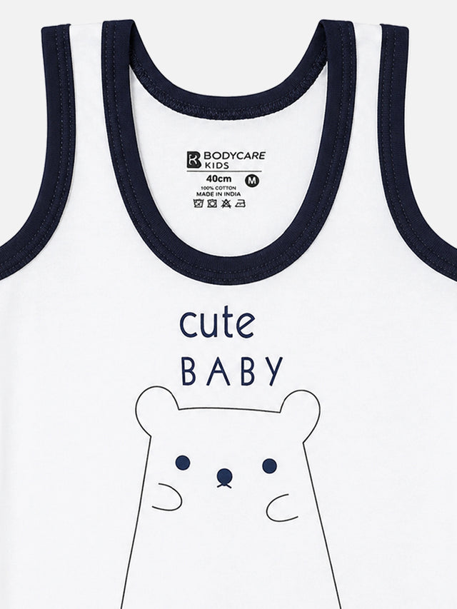 Unisex Baby 100% Cotton Top and Bottom Set for Soft Everyday Wear, Easy Dressing and Regular Use - Pack of 2