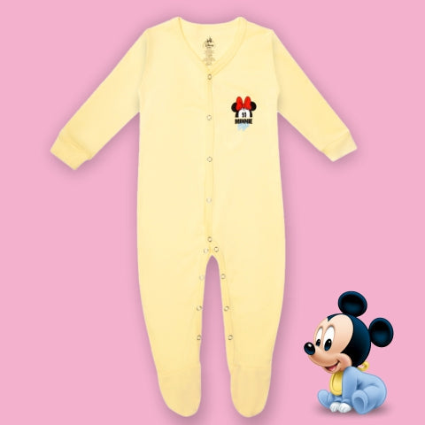 Unisex Baby Romper Front Open Full Sleeves - Bodycare