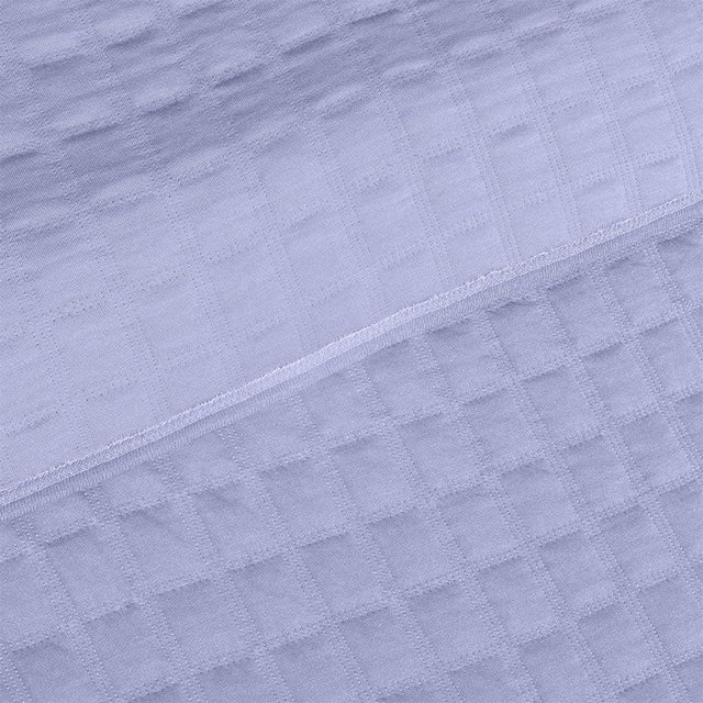 King Size Cotton Jersey Bedcover Geometric Quilted - Bodycare