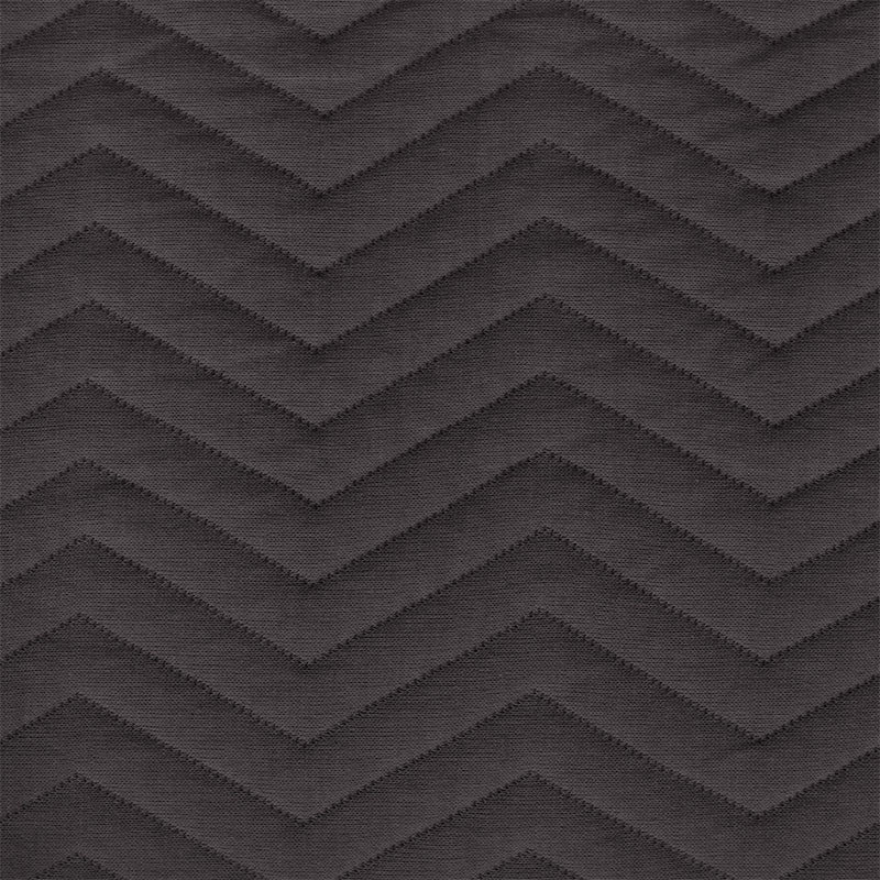 King Size Cotton Jersey Bedcover Chevron Green - Bodycare