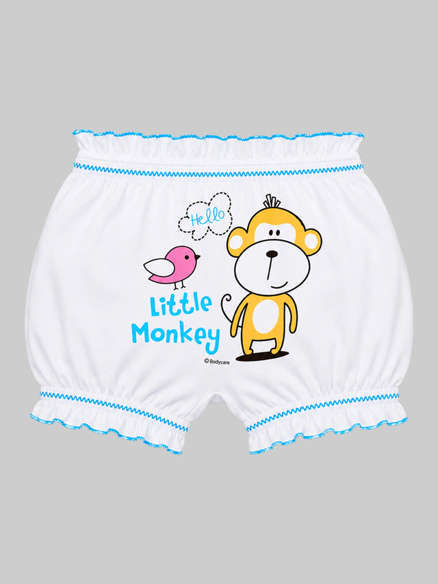 Unisex 100% Cotton Bloomer Innerwear with Comfortable Fit for Everyday Coverage and Wardrobe Essentials - Pack of 3