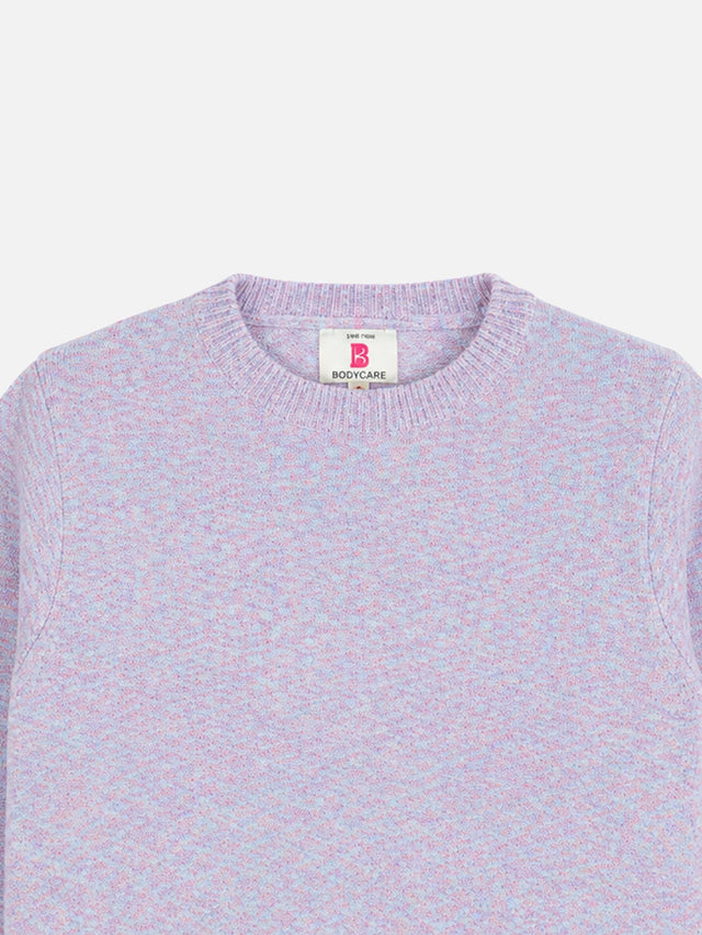 Girls Round Neck Full Sleeves Sweater with Comfortable Winter Wear Styling and Everyday Casual Appeal