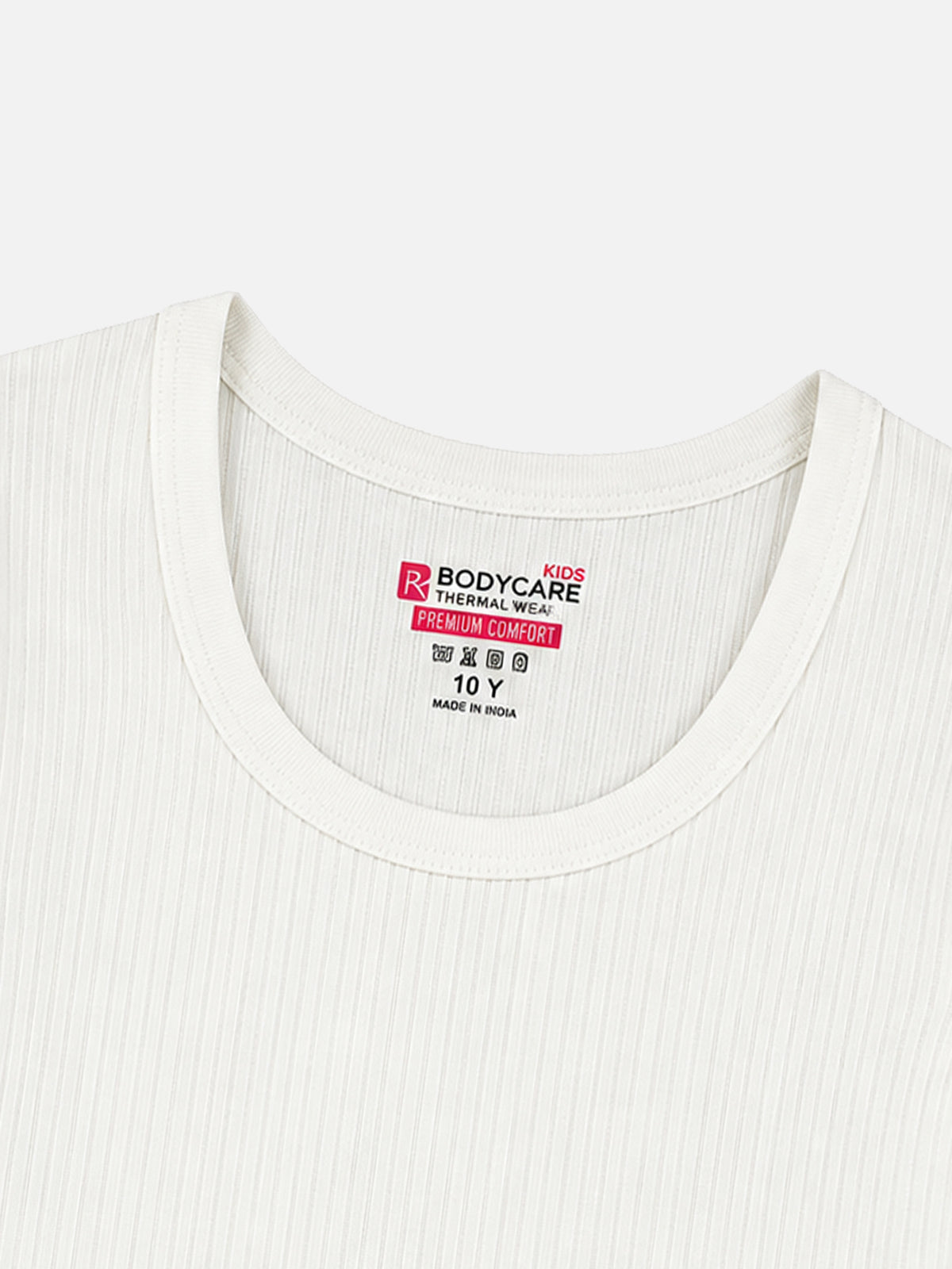 Unisex Antibacterial Thermal Top with Round Neck and Full Sleeves for Winter Base Layering and Cold-Weather Comfort