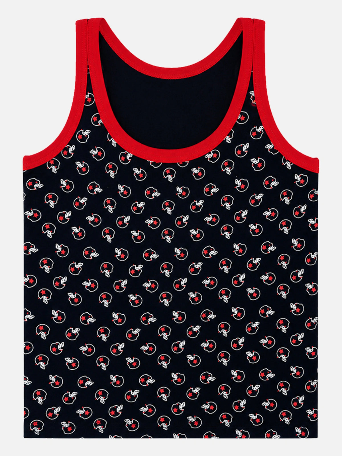 Boys Innerwear Vest Round Neck Sleeveless Solid for Everyday Comfort, Easy Layering and Kids Essentials - Pack of 3