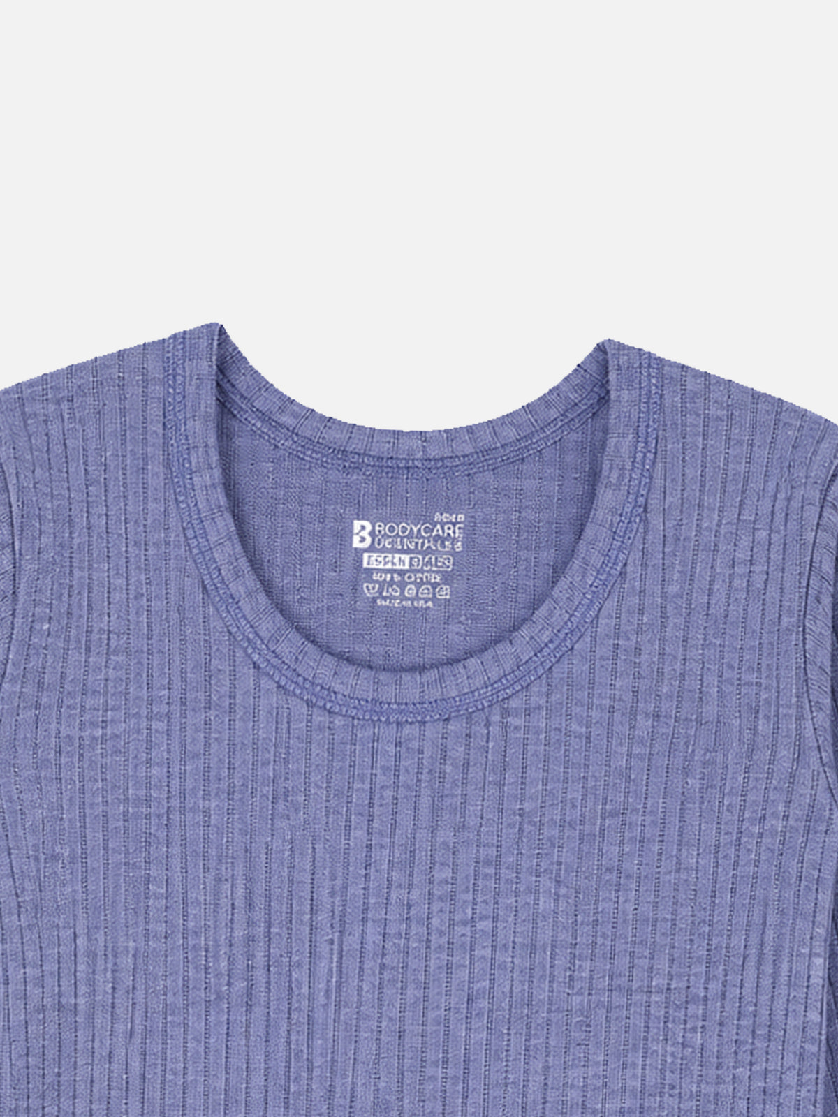 Unisex Antibacterial Thermal Top with Round Neck and Full Sleeves for Winter Base Layering and Cold-Weather Comfort