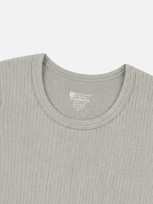 Unisex Antibacterial Round Neck Full Sleeve Thermal Top for Winter Innerwear Comfort and Warm Base Wear - Pack of 2