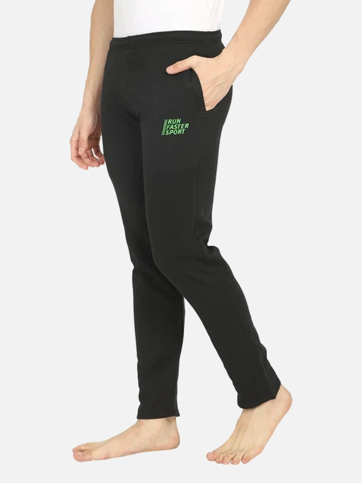 Men Fleece Track Pant with Regular Fit Sports Jogger Styling for Gym, Running, Workout and Lounge Wear