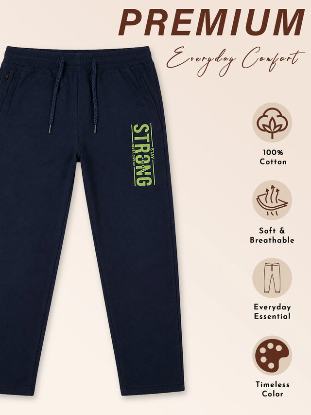 Men Cotton Track Pant with Straight Fit for Gym, Running, Workout, Lounge Wear and Casual Sports Use